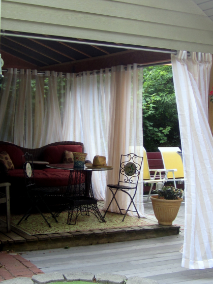 Cabana outdoor drapes