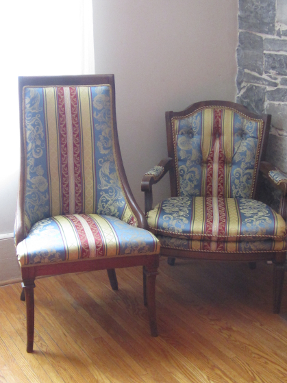 Coordinated Vintage Chairs
