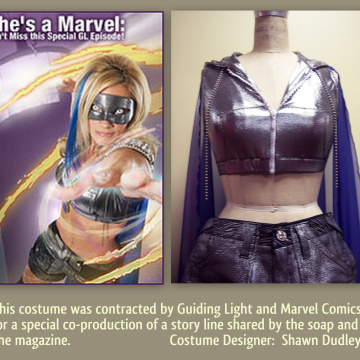 CBS's Guiding Light / Marvel Comics Super Hero Costume
