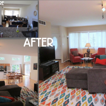 Hampton Bays Beach Getaway:  staging & update