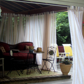 Cabana outdoor drapes