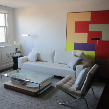 West Village NYC custom cushions