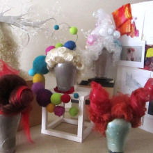 Head Pieces with incorporated Wigs for Cirque du Soleil special event NYC cirque_du_soleil_headpieces_oct2014_for_glad_event_nyc.jpg