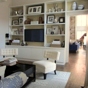 Tribeca Loft Giant Built-In done in  Sepia Tones