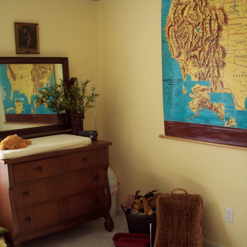 Boy's nursery in Raleigh, NC